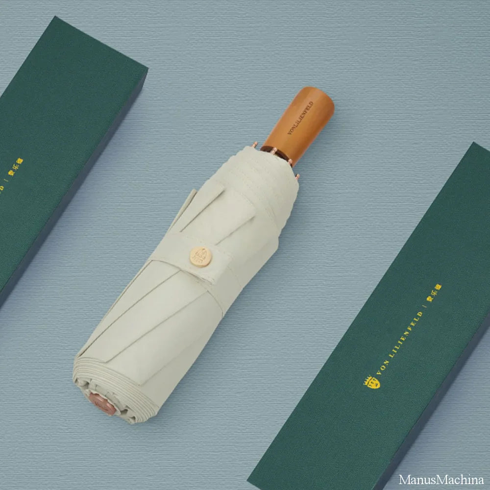 Iris in a Glass Vase折りたたみ傘