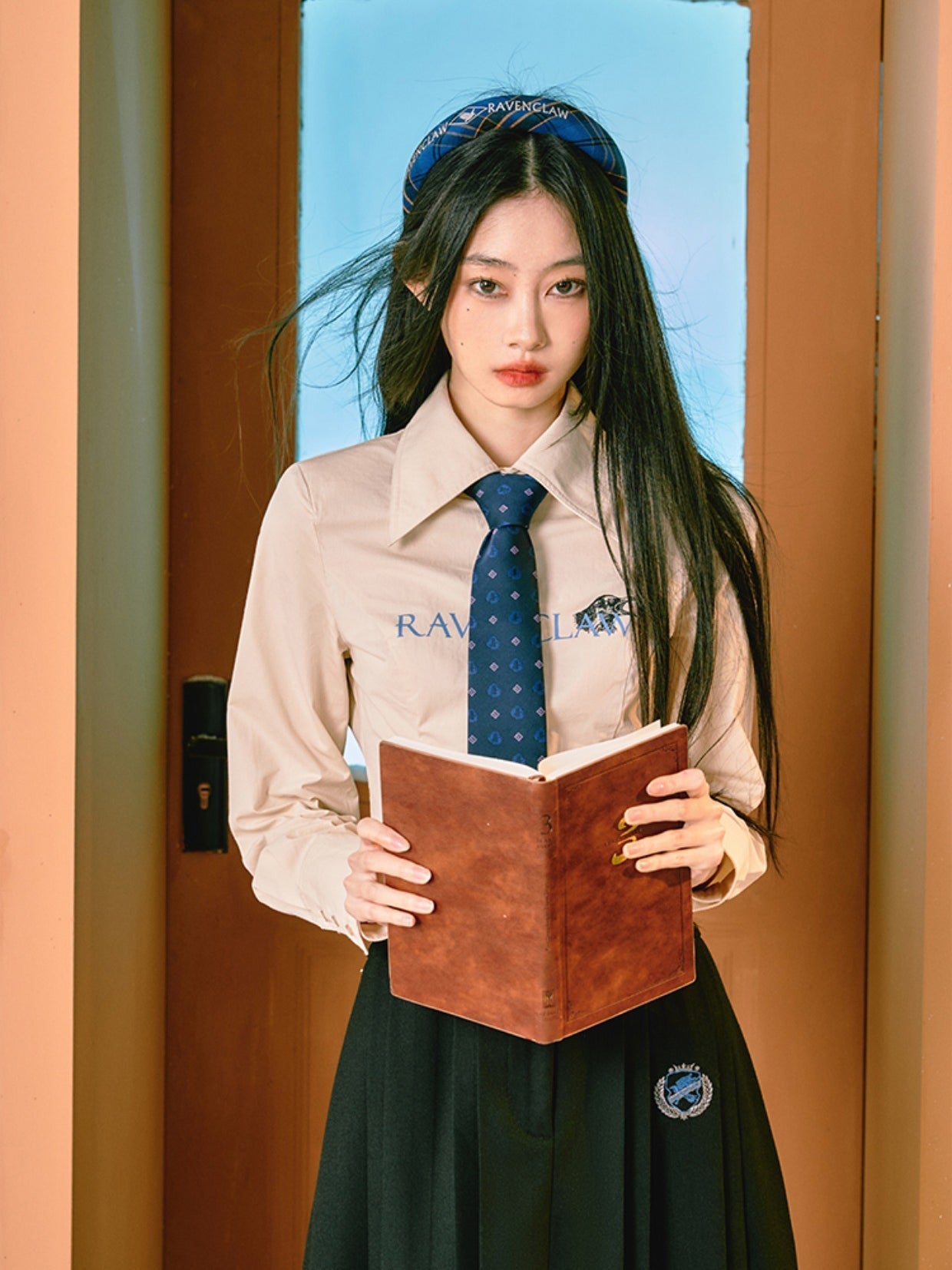 魔法学校の文学ネクタイ