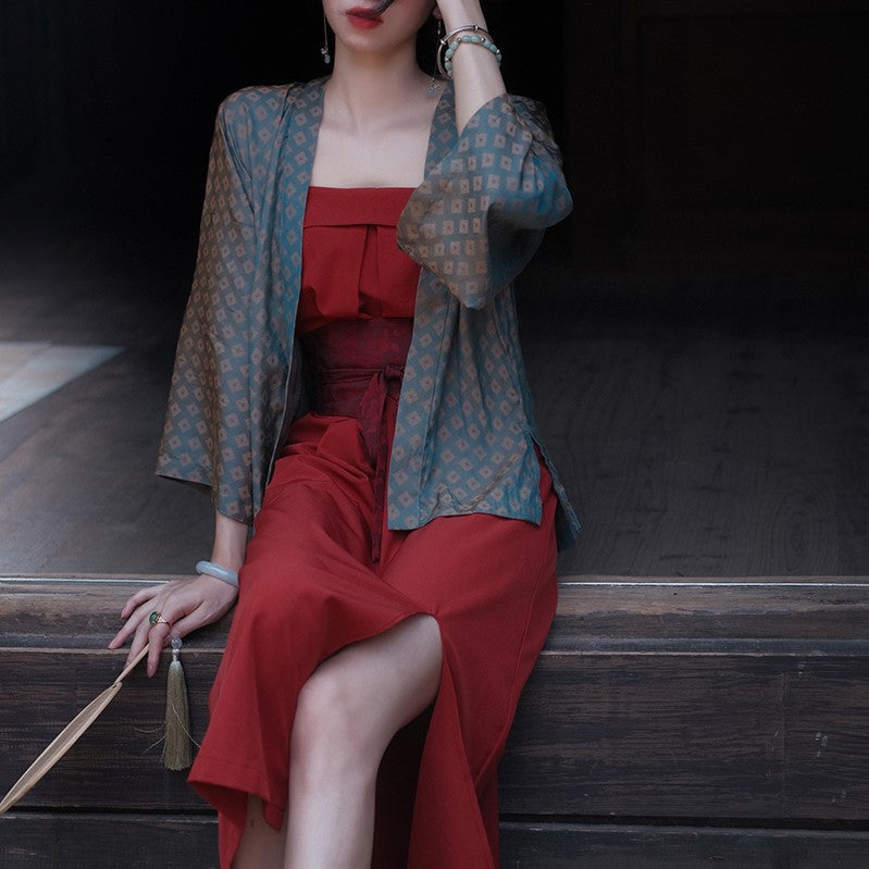 red camisole dress camisole dress Polka Dot Satin Cami Dress Red