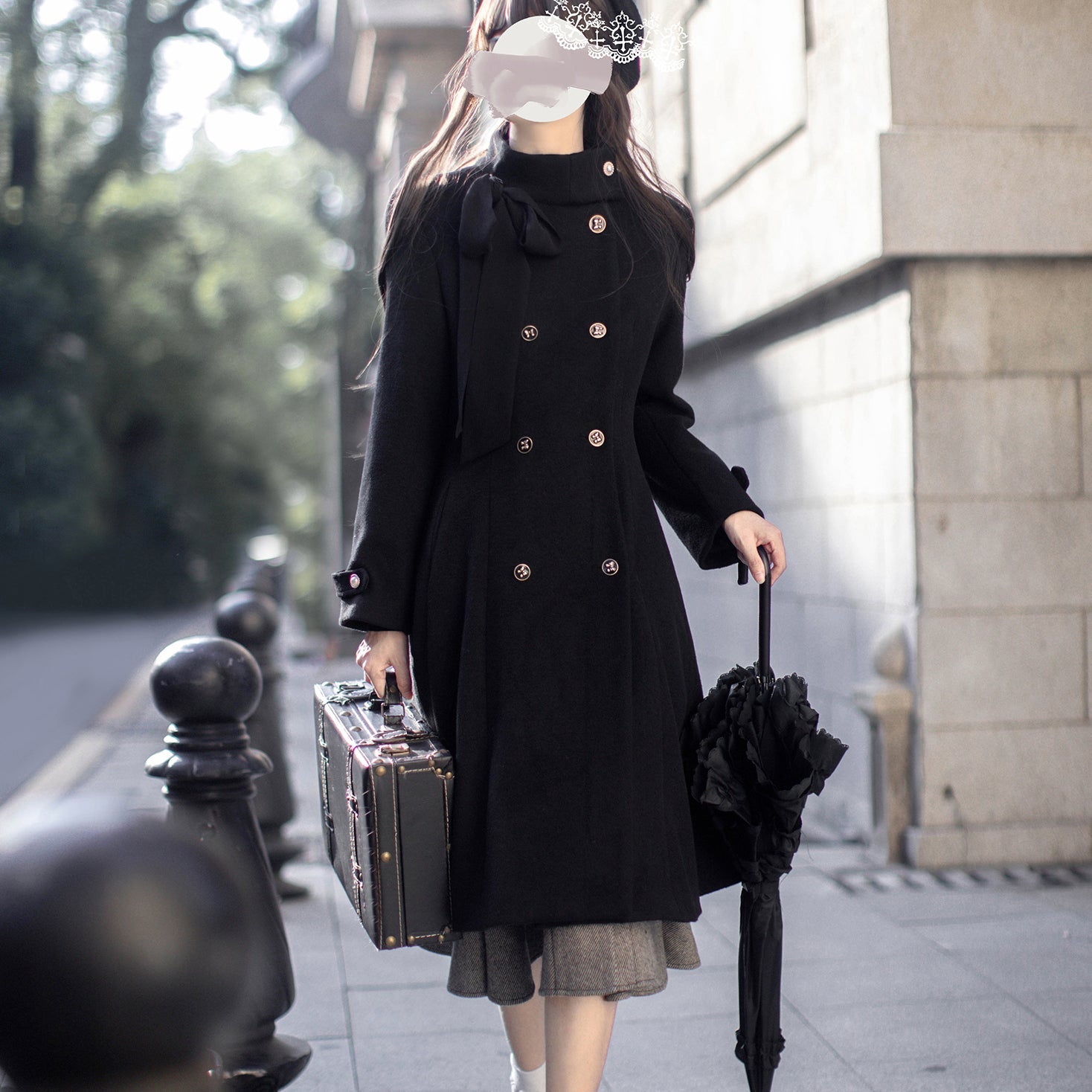 princess dress coat Blue Princess Wool Coat, Winter Coat Women, Trench Coat Women, Swing Coat Dress, Fall Winter Outwear, Custom Coat Ylistyle C2461