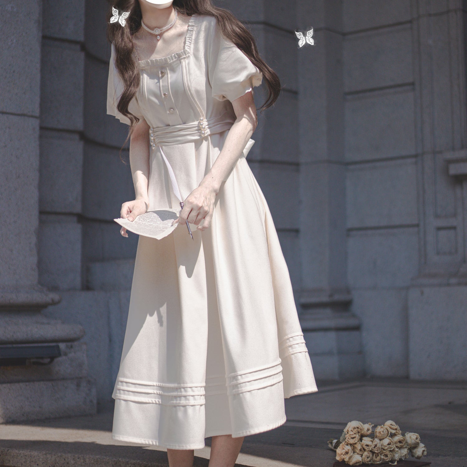 Western lady literature classical dress Western lady literature classical dress