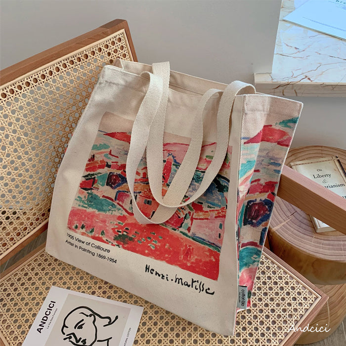 View of Collioureトートバッグ