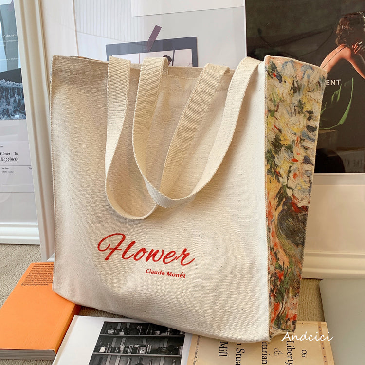 Monet Flowerトートバッグ