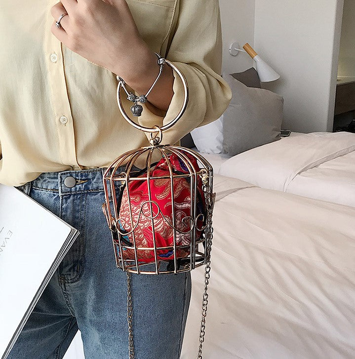 鳥かごポシェット