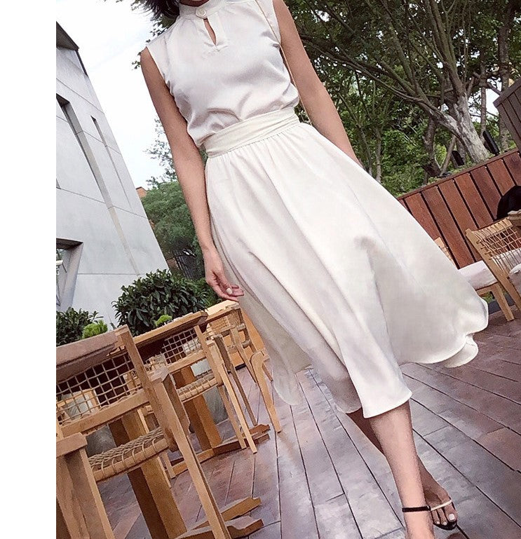 昭和レトロな令嬢ワンピース