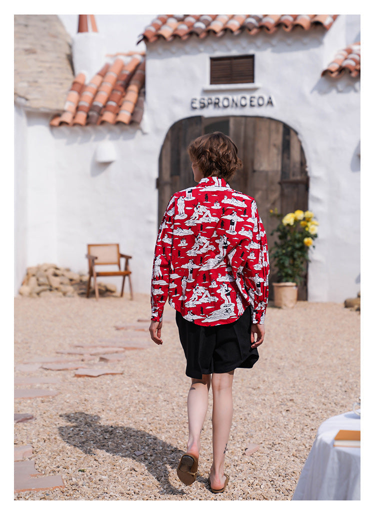 怪人の情愛ブラウス