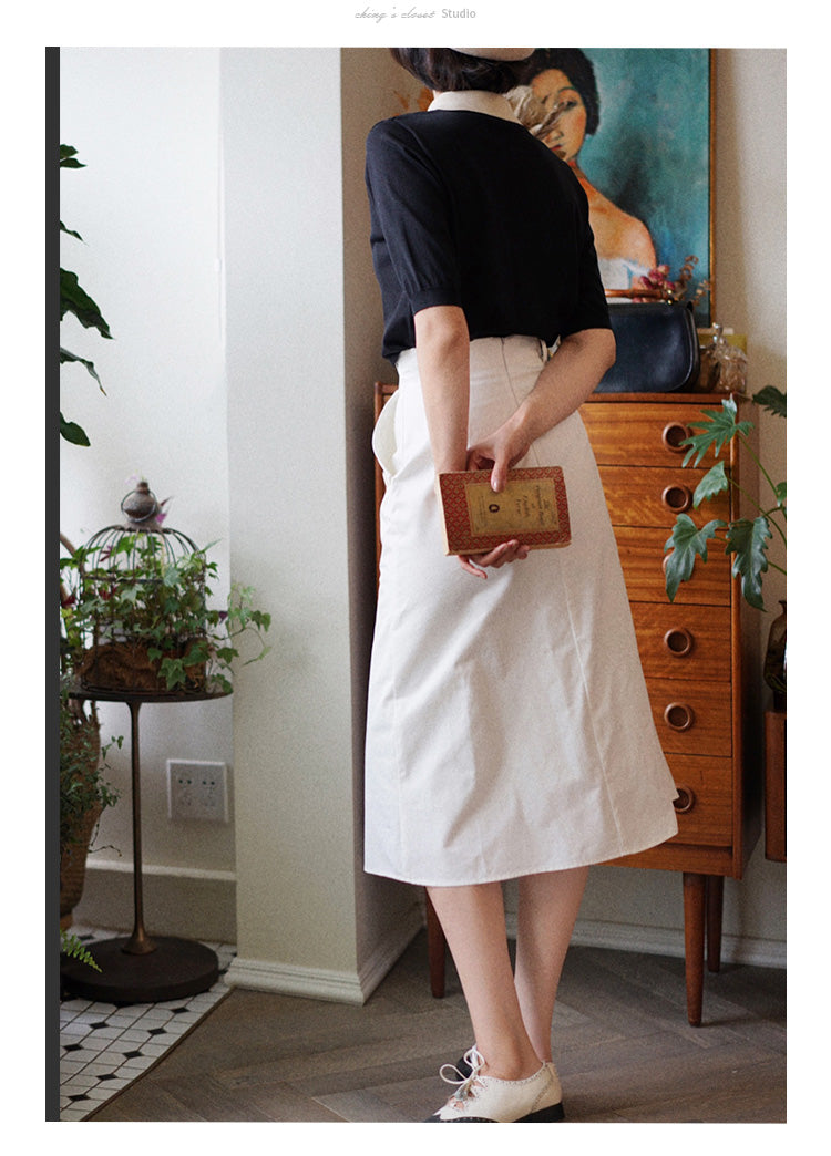 西洋淑女レトロポロニット