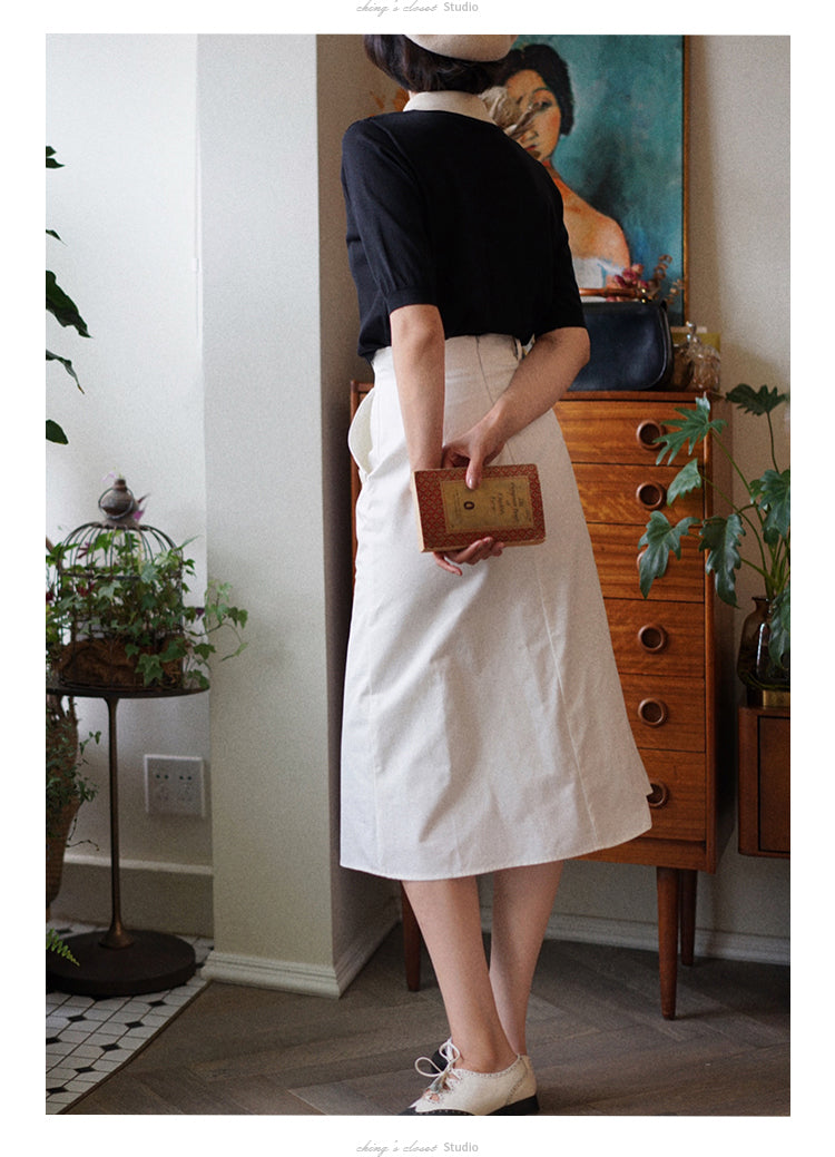 西洋淑女ヴィンテージワークスカート