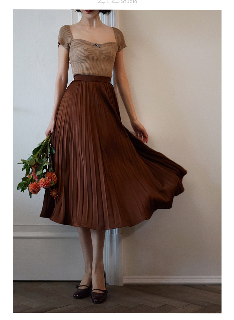 お嬢様のためのヴィンテージスリムニット