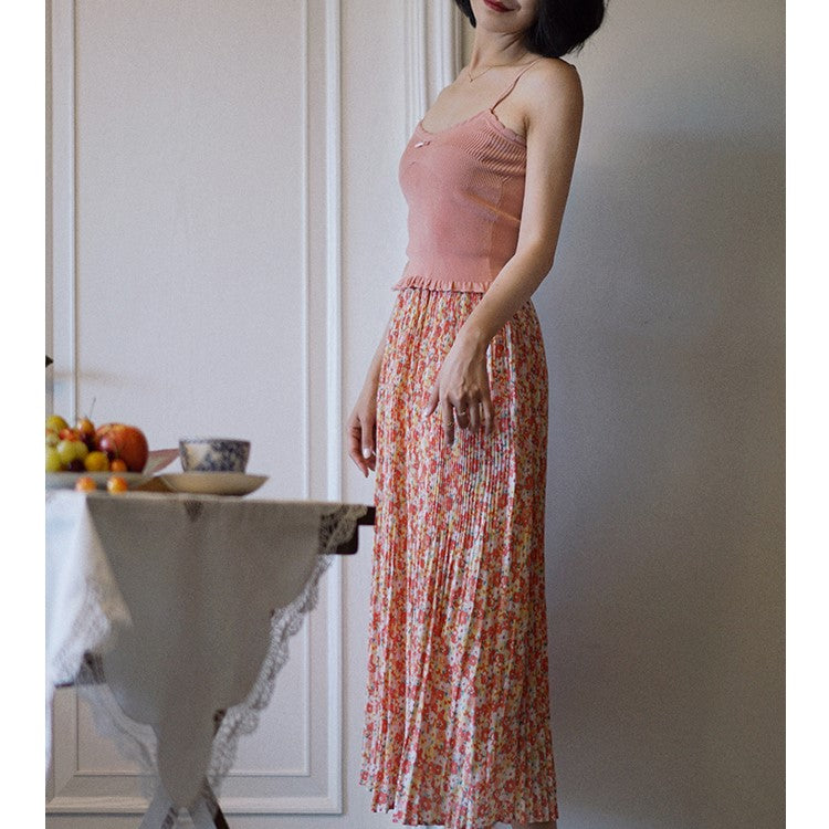 お嬢様のためのニットキャミソール