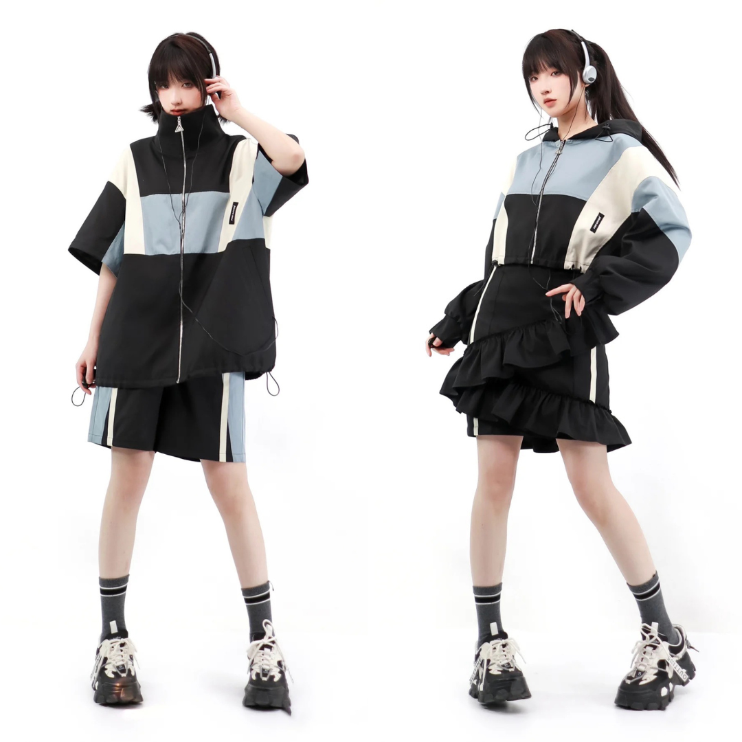 Half sales wearing jacket