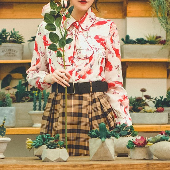 英国少女レトロレザーベルト