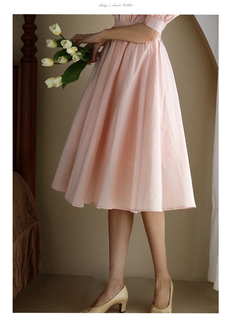 伯爵婦人のレトロワンピース