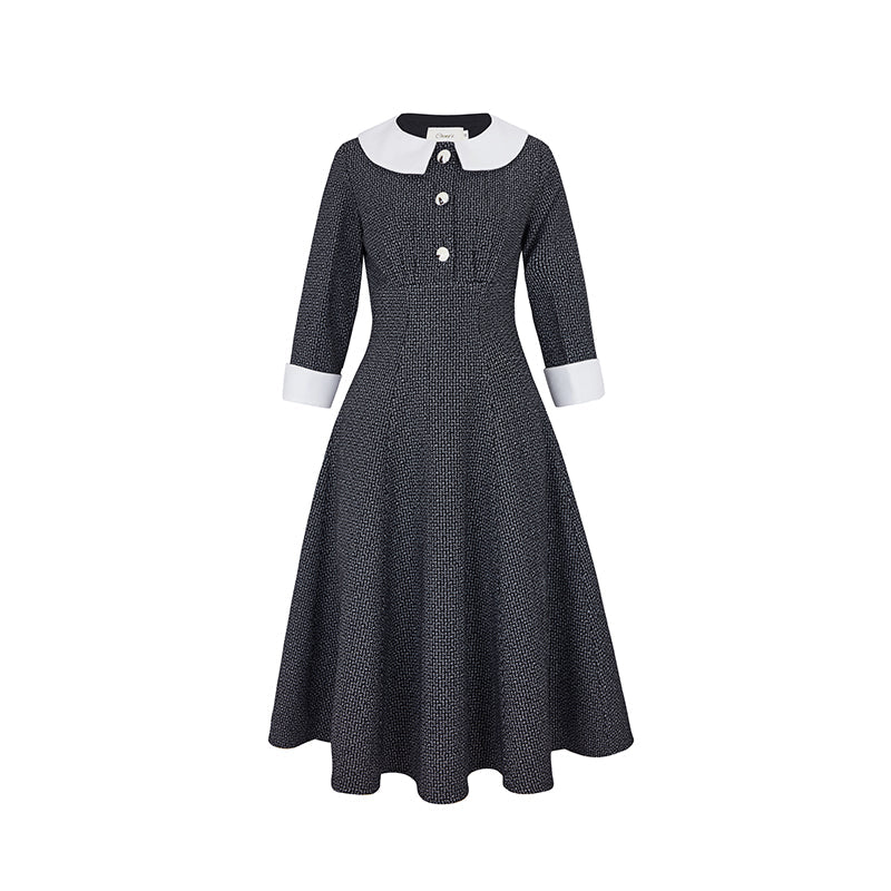 昭和レトロな洋装ワンピース