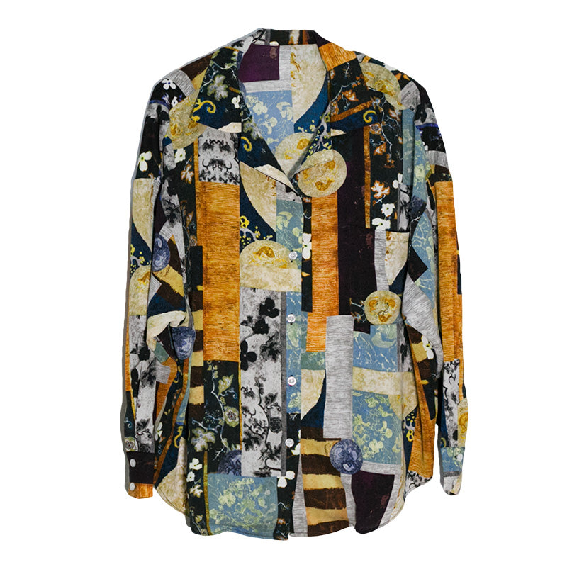 油絵絵画のヴィンテージシャツ