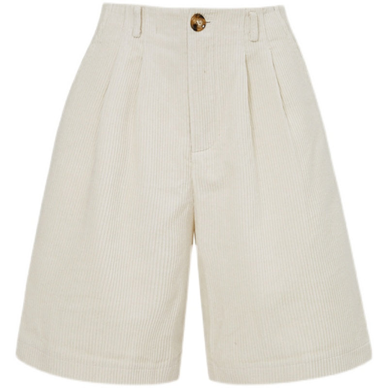 淑女クラシカルなバミューダパンツ