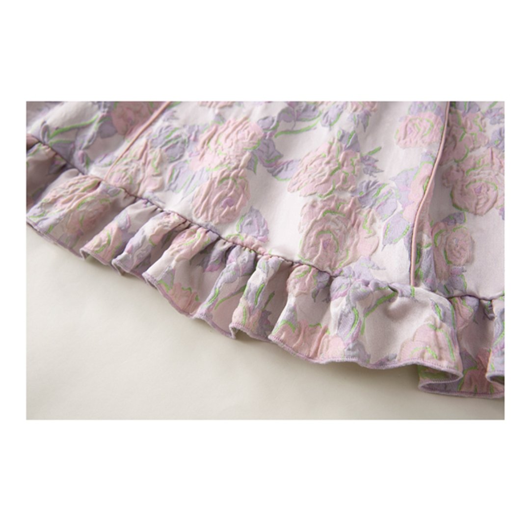 Alice Dress Bowknot Puff Sleeve Princess Lolita Skirt