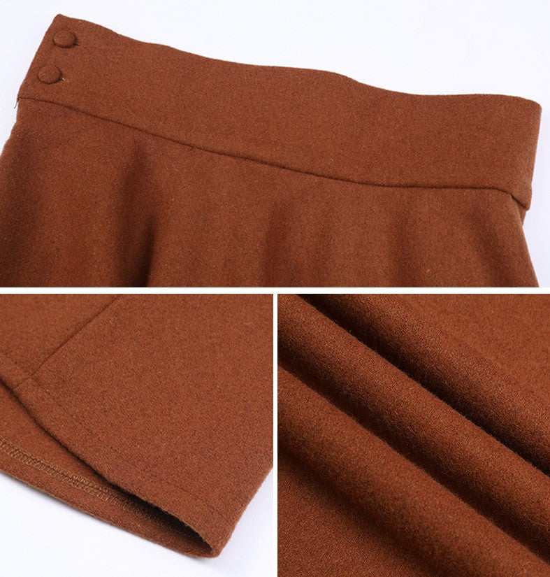 樺色の貴婦人のアンブレラスカート