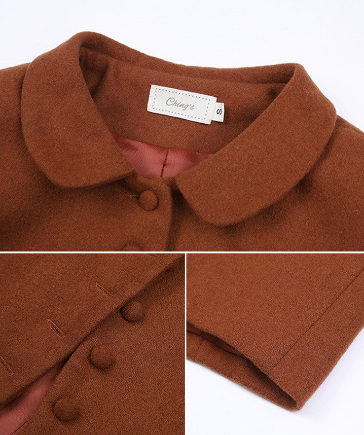 樺色の貴婦人のクラシカルジャケット