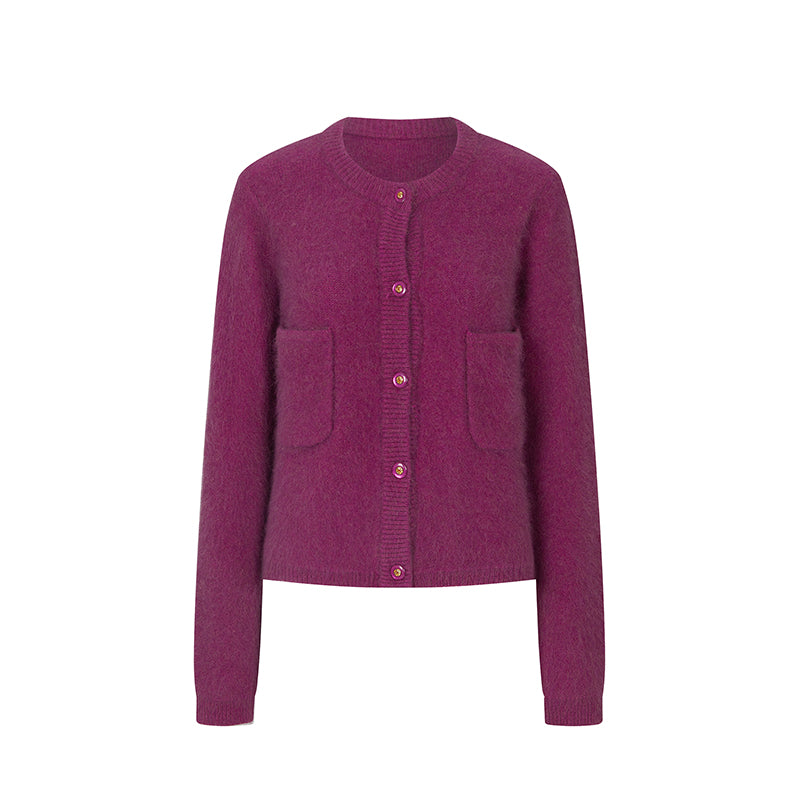 貴婦人のフレンチニットカーディガン