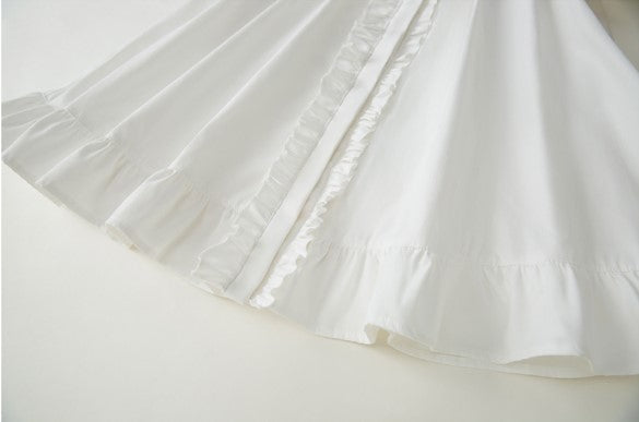 穢れを知らぬお嬢様のリボンワンピース