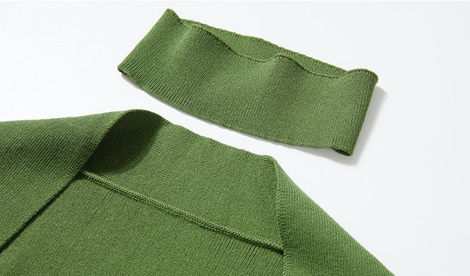 淑女のためのチョーカースリムニット