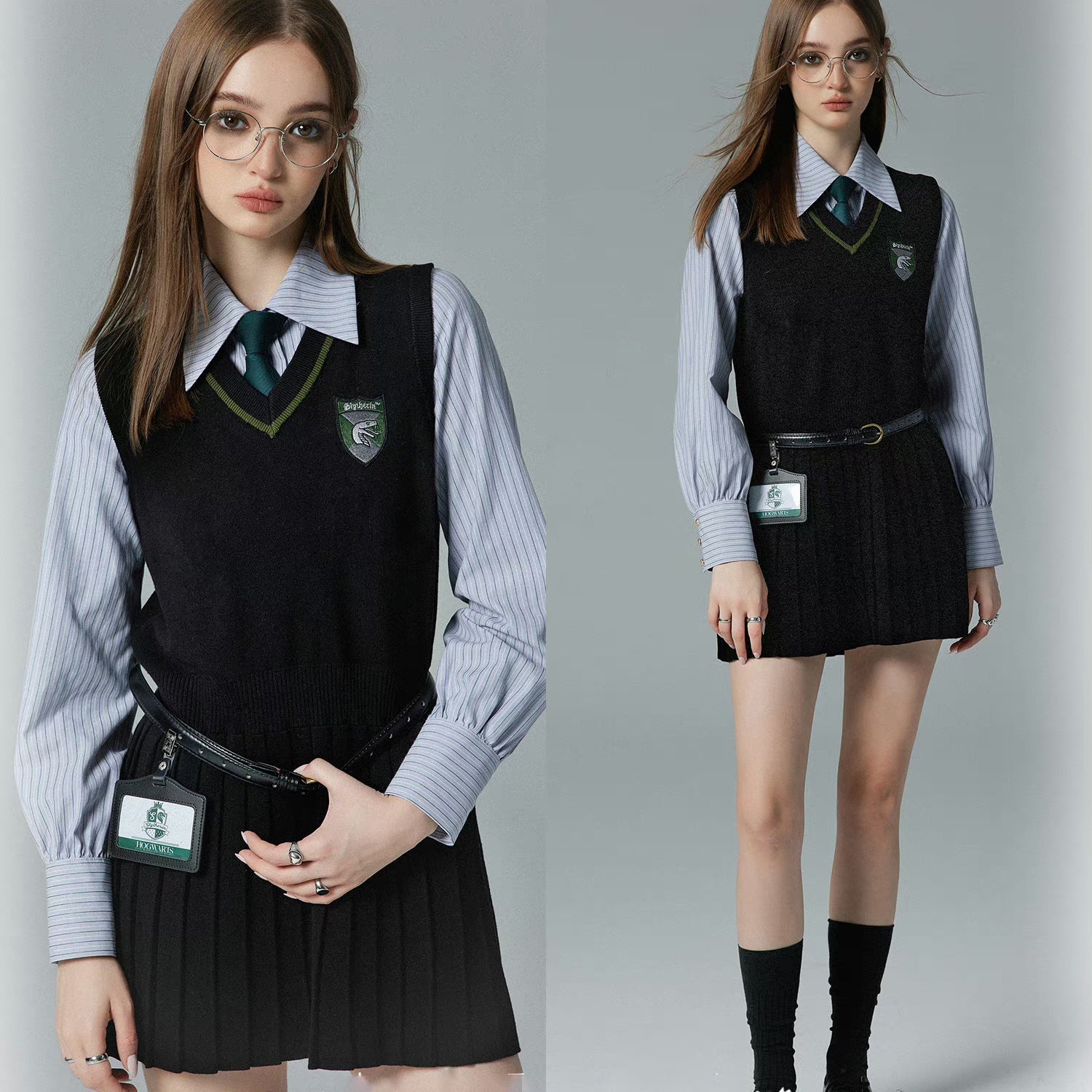 wizard school knit jumper skirt（予約商品：30日以内に発送） – remulia