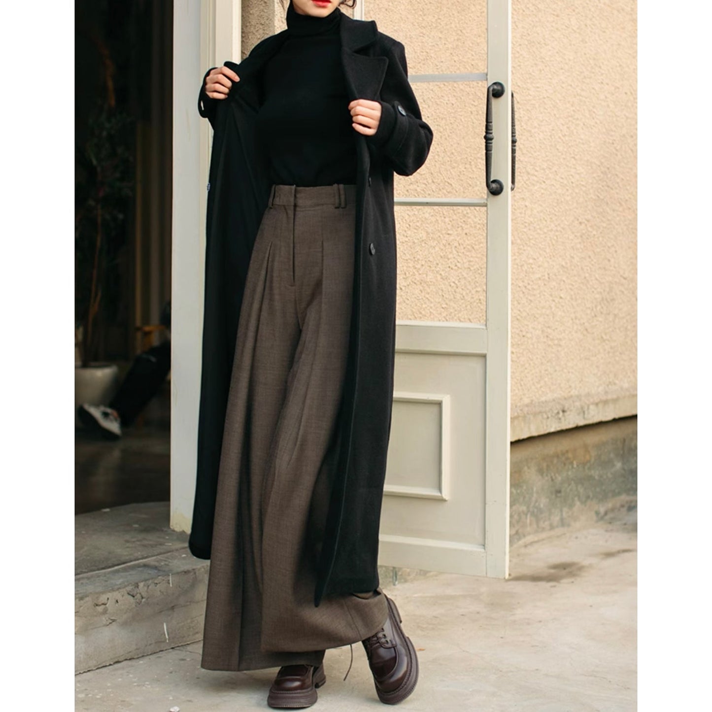 英吉利のお嬢様のクラシカルワイドパンツ