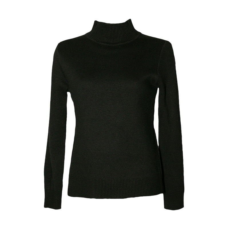 星降る夜に誘われるハイネックニットセーター