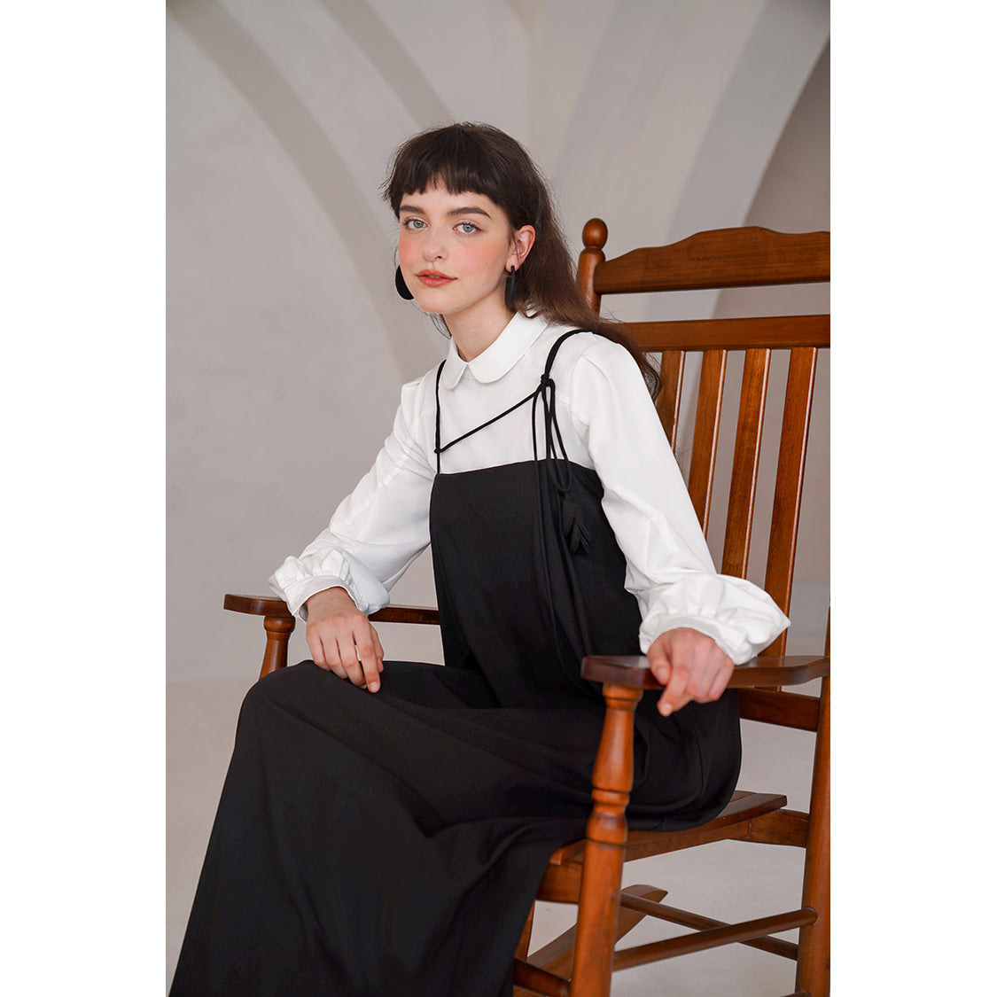 童話少女のストラップワンピース