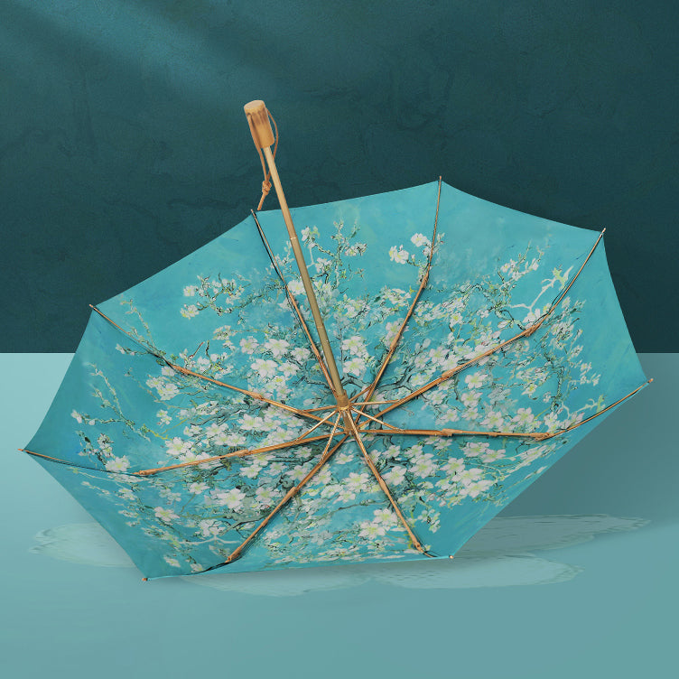 『花咲くアーモンドの木の枝』折り畳み傘