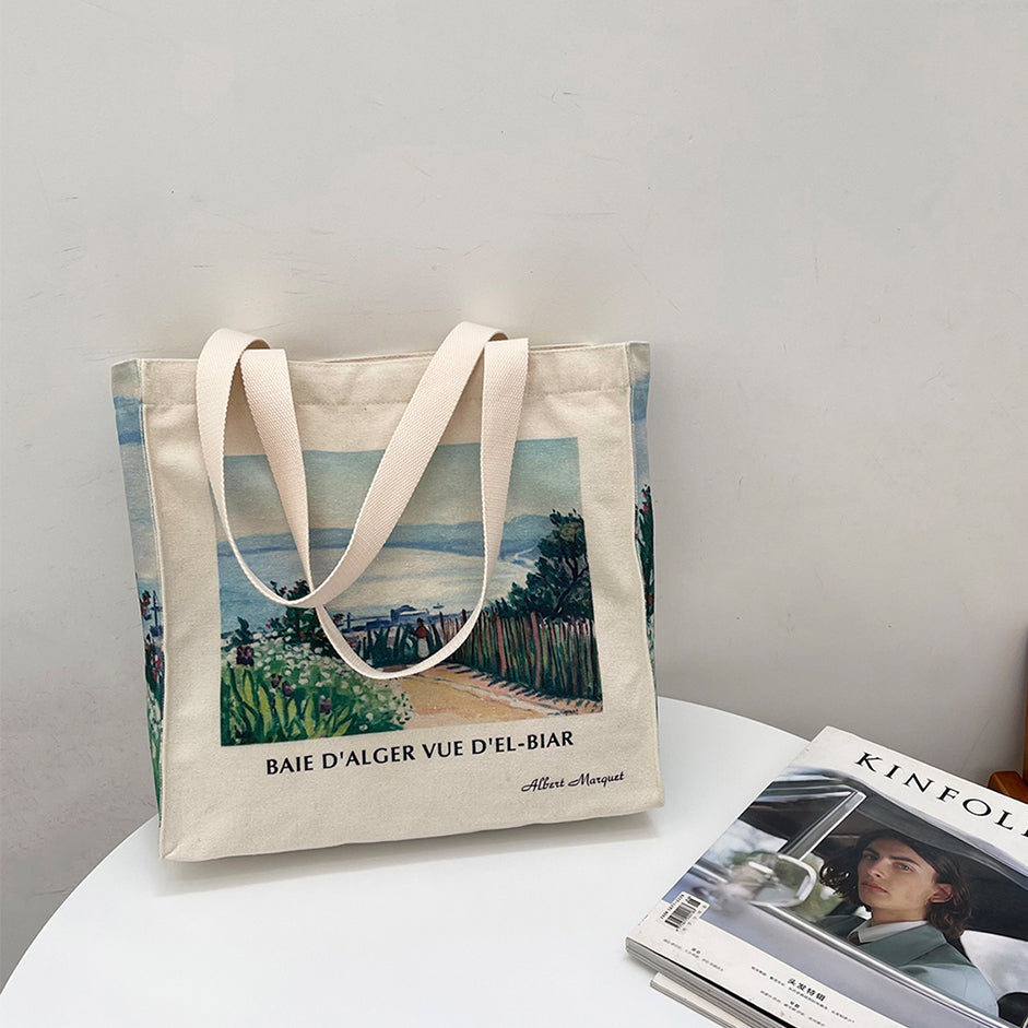 Baie d'Alger vue d'El-Biarトートバッグ