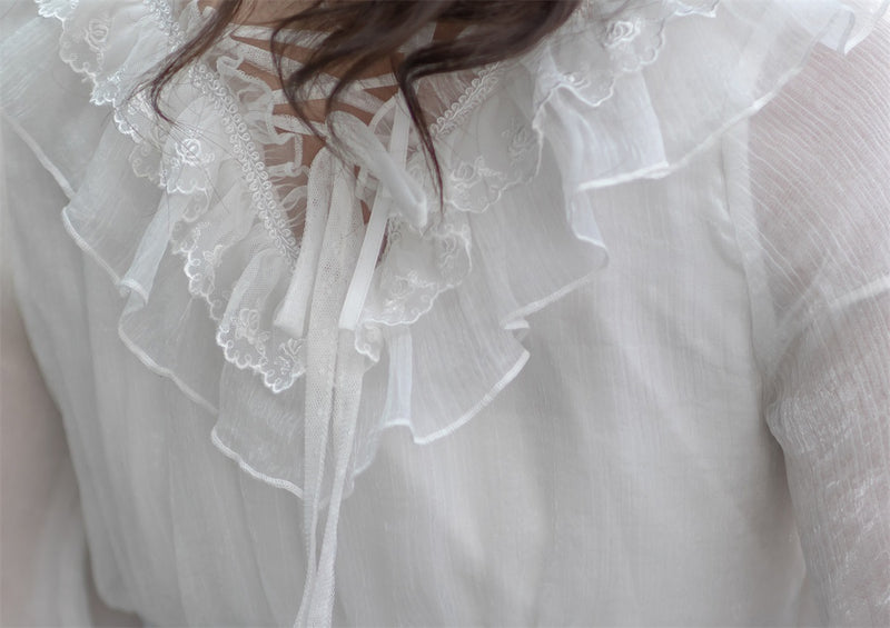 Light wisteria iris floral one piece