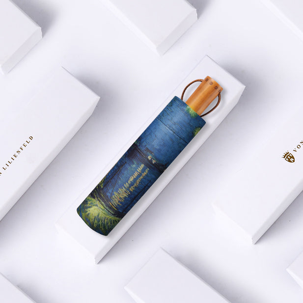 The Starry Night Over The Rhone 折りたたみ傘