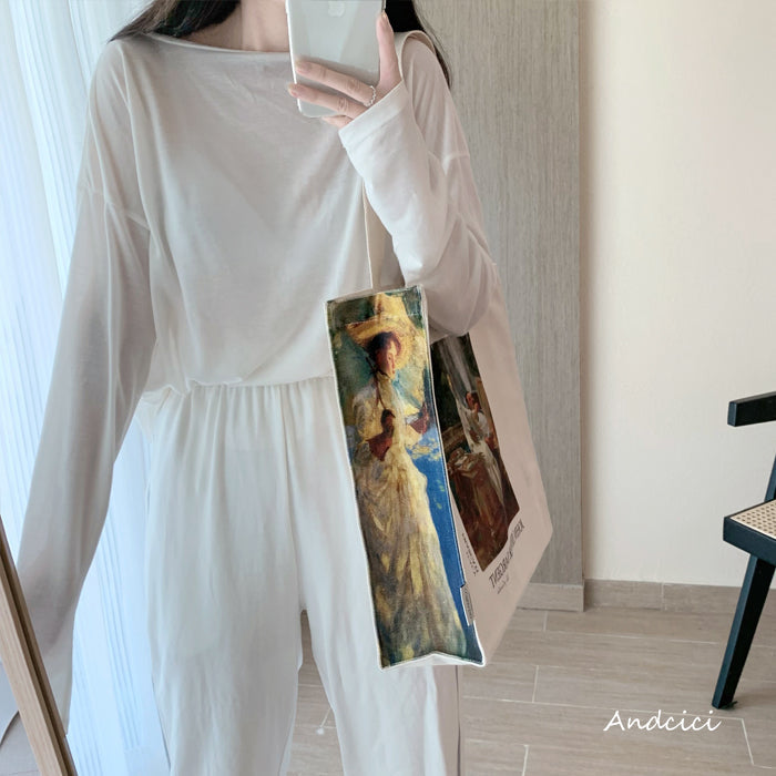 The Fountain, Villa Torlonia, Frascati, Italyトートバッグ