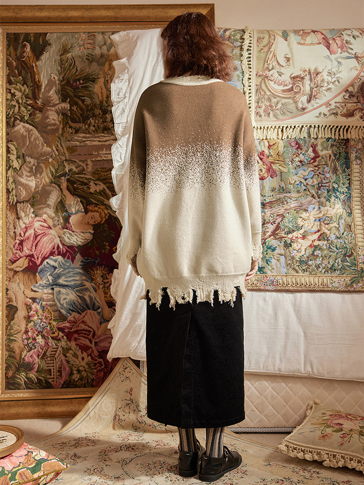 アダムの創造ルーズスウェット