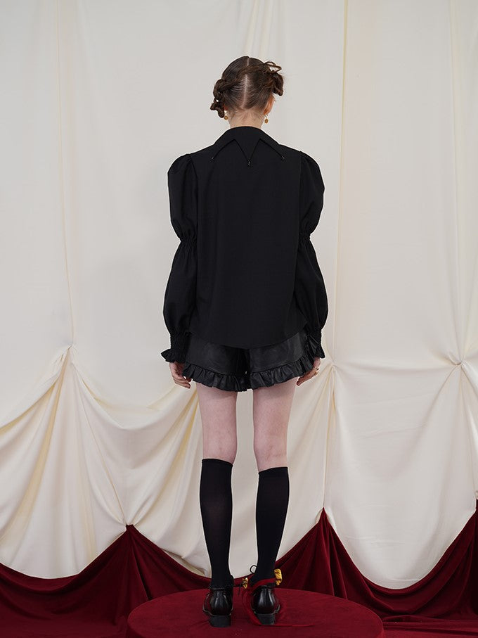 星屑が瞬く星座ブラウス