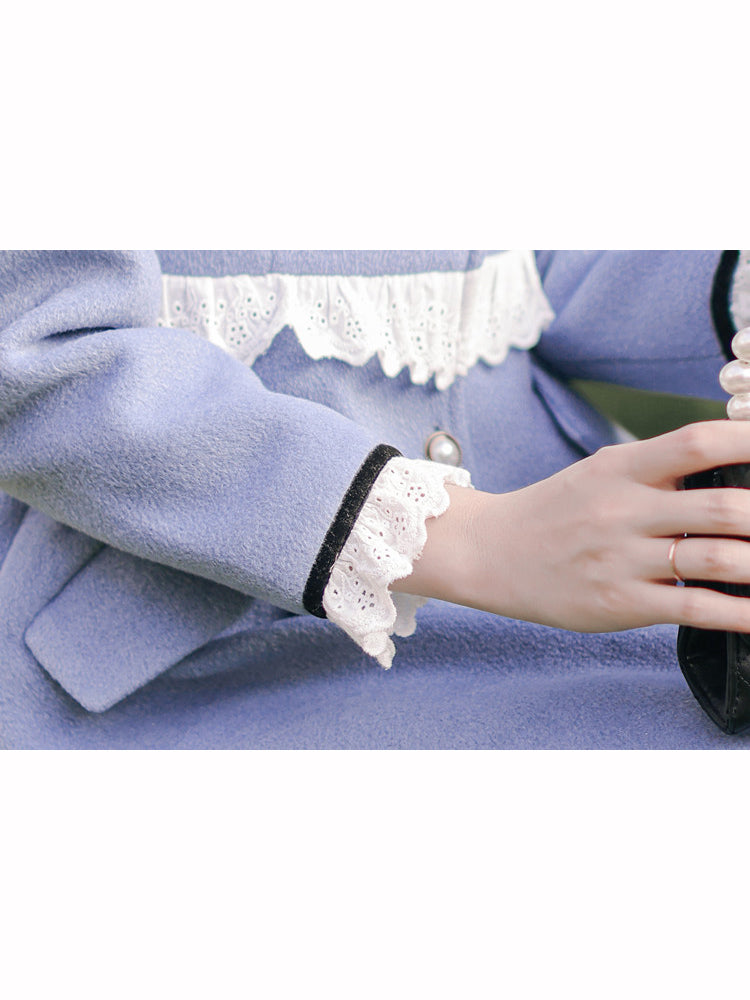 薄花の王妃の刺繍クラシカルワンピース