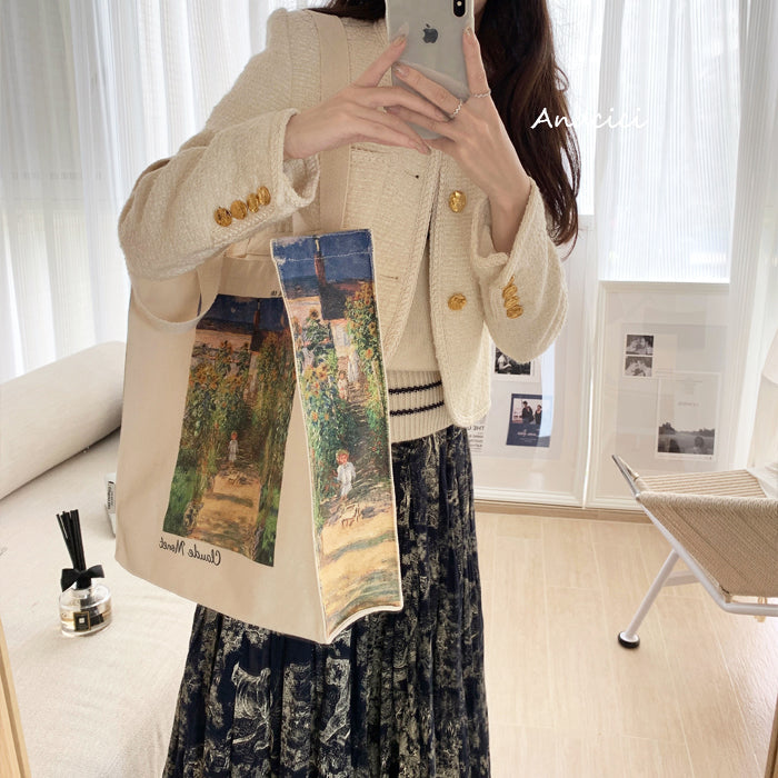 The Artist's Garden at Vetheuilトートバッグ