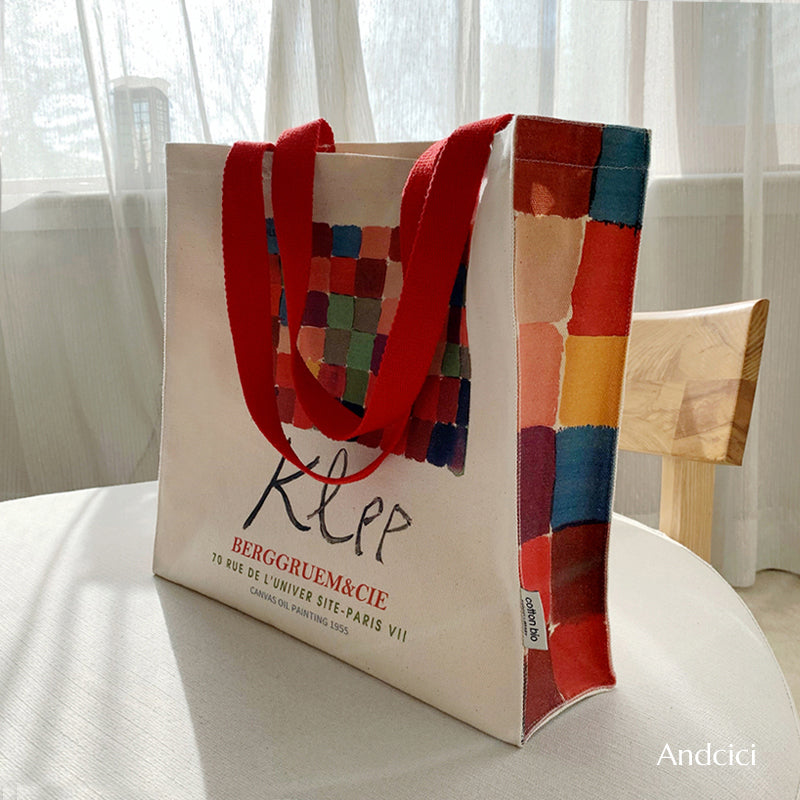 Poster for Klee Exhibition at Berggruen & Cieトートバッグ