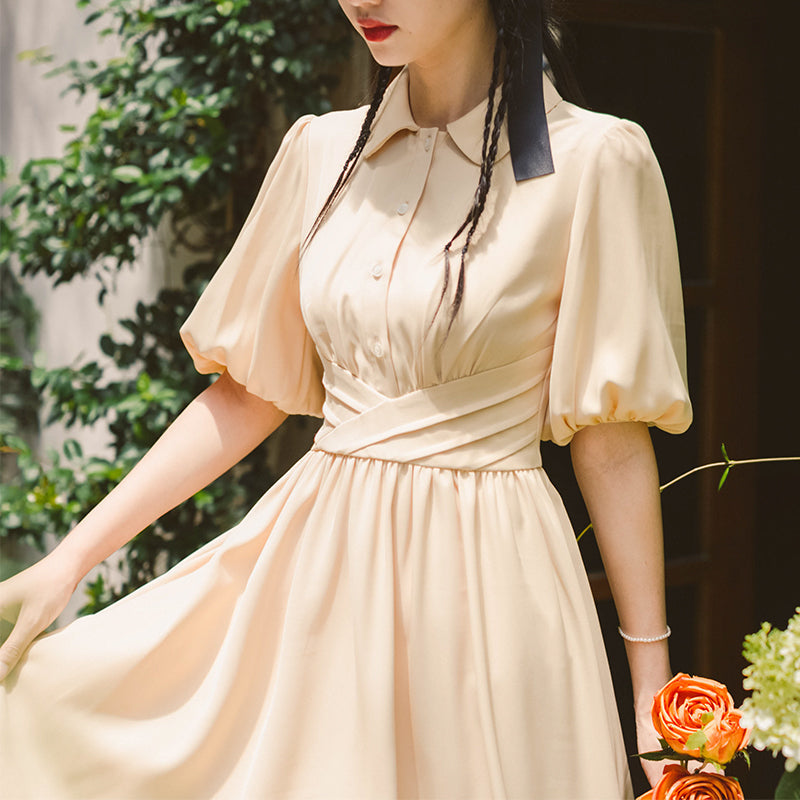 young lady off white colors retro dress – remulia young lady off white colors retro dress – remulia
