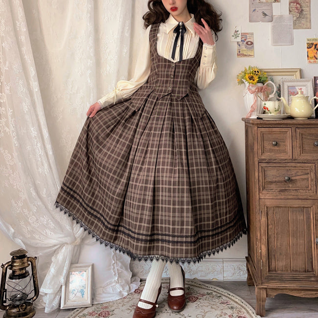 英国令嬢の文学クラシカルスカート