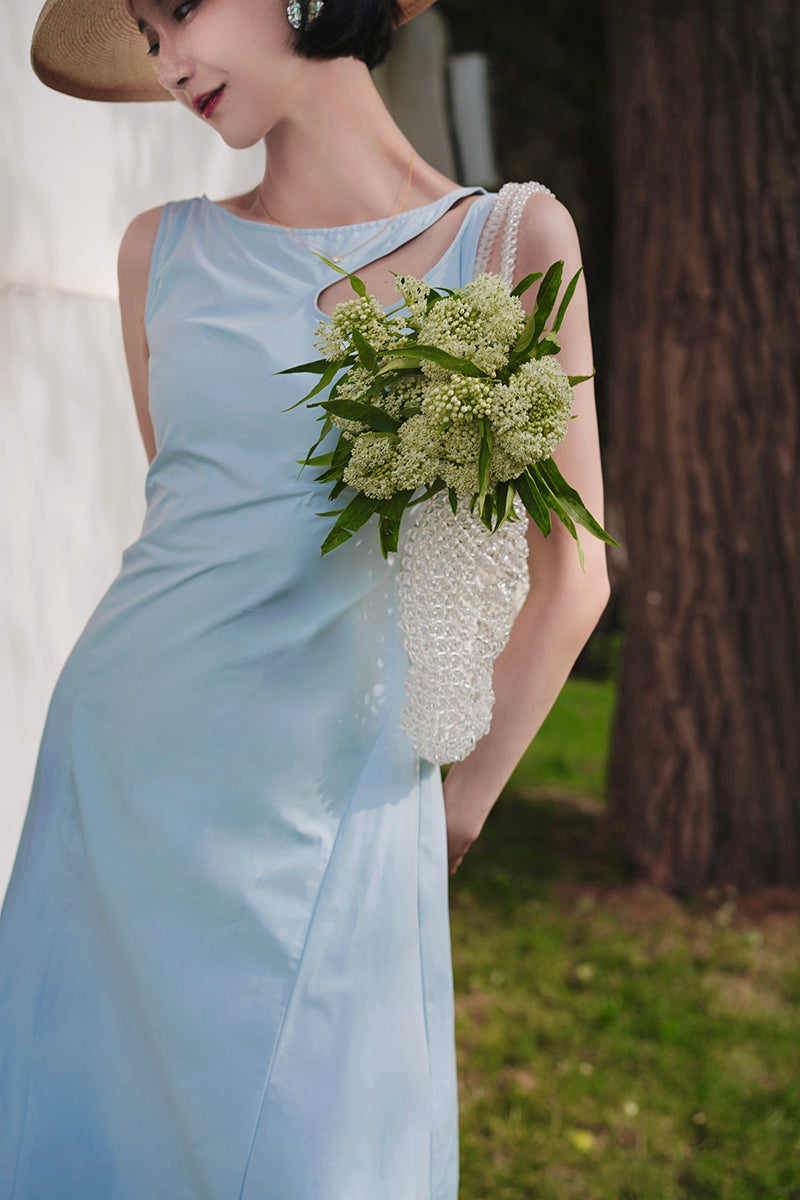 巴里の貴婦人ノースリーブワンピース