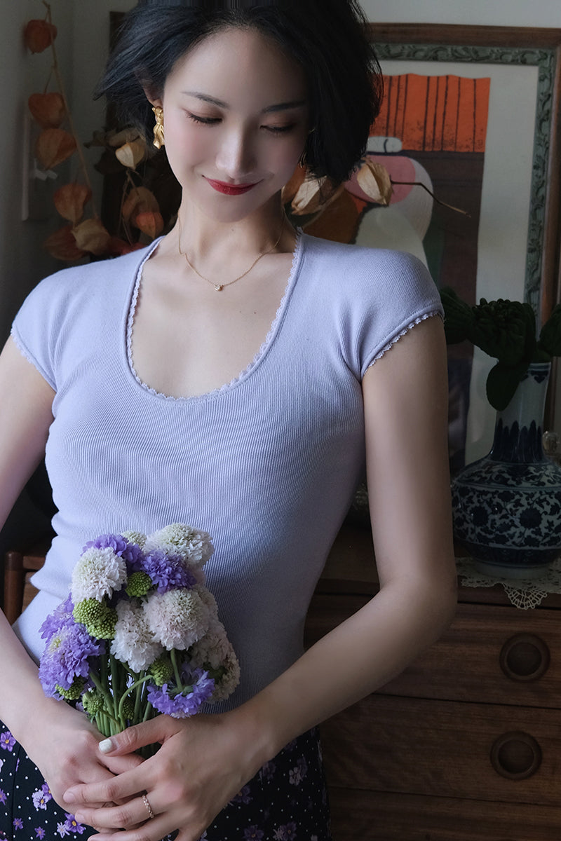 巴里夫人のフレンチスリムトップス