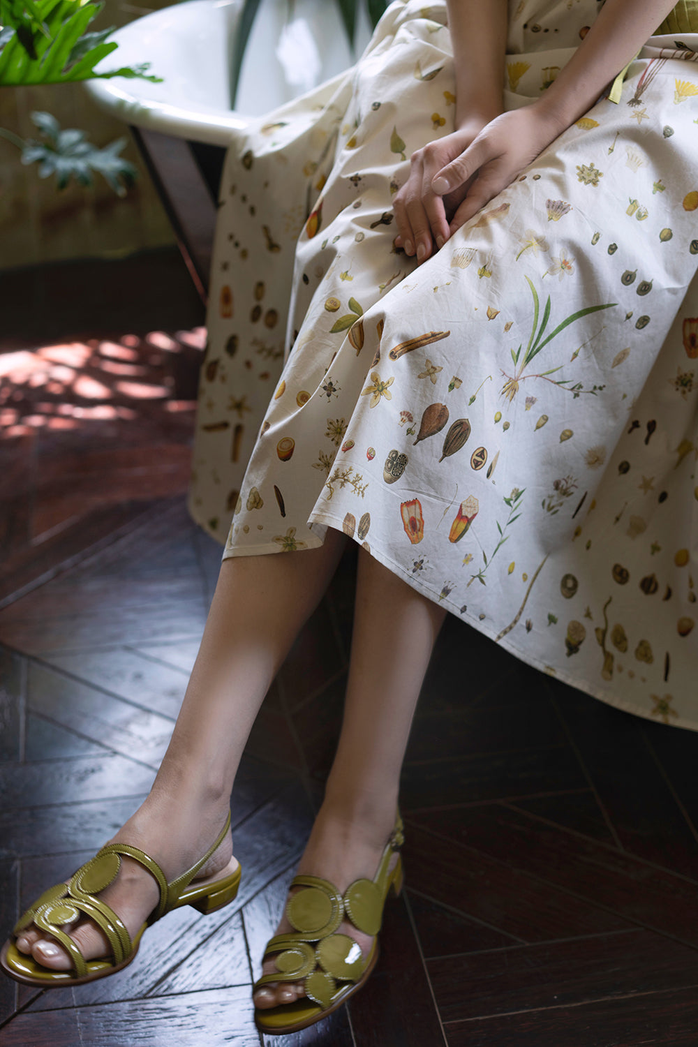 種子図鑑のロングスカート