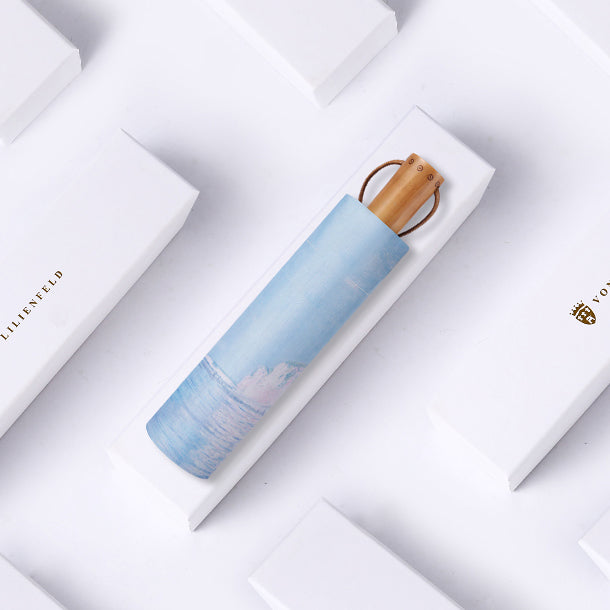 Low Tide at Pourville折りたたみ傘