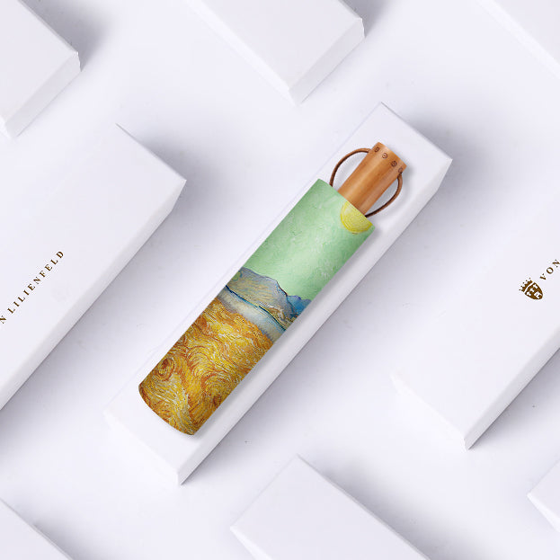 Wheatfield with a Reaper折りたたみ傘