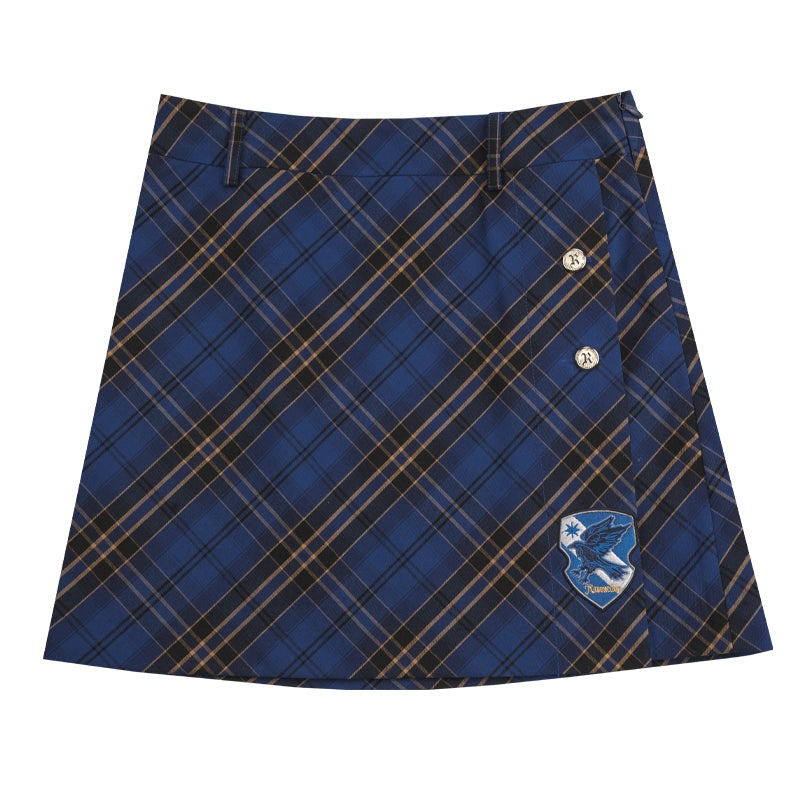 魔法学校の格子柄ショートスカート