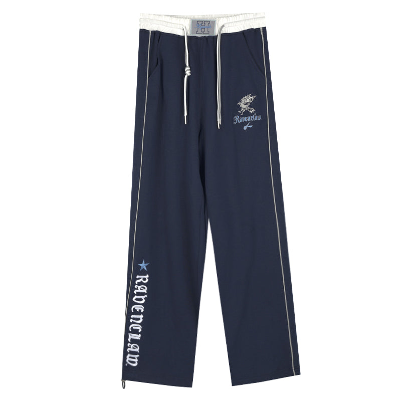 魔法学校の刺繍スウェットパンツ