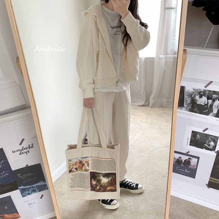 The Vision of Saint Hubert & Book of the Huntトートバッグ